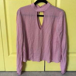 Pink blouse (La Hearts)